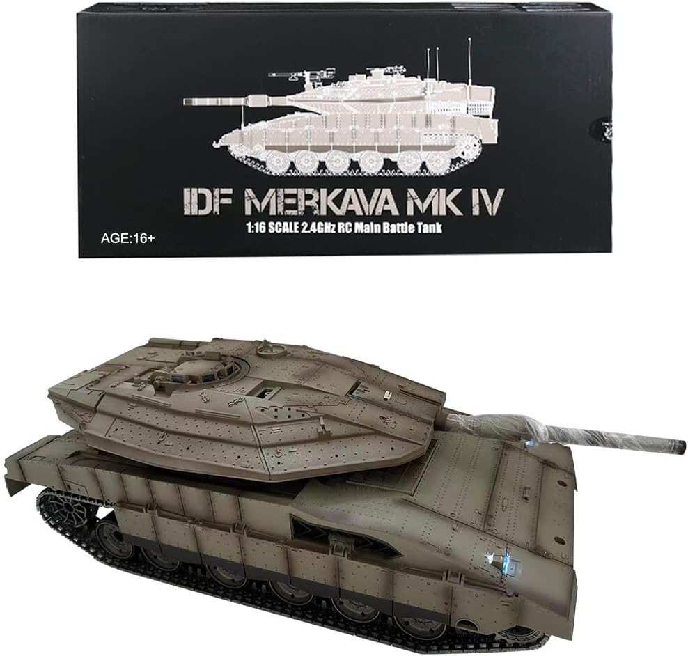 1:16 Scale Henglong RC Tank TK7.0 IDF Merkava MK IV RC Main Battle