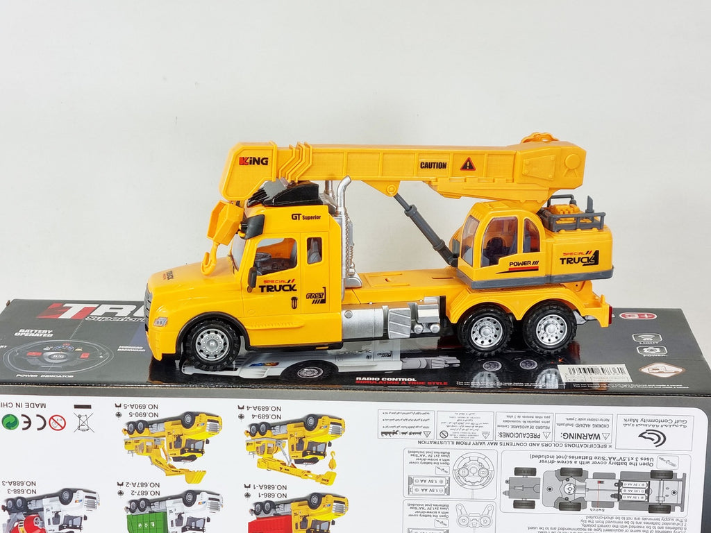 Kids Remote Control RC Model Truck Lorry Crane Construction JCB Builde –  RCWORLDUK