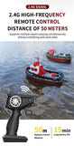 Heng Long RC model speed boat tug boat yacht 3800 black 2.4ghz 686 1:72 Scale Southampton Tug Ship Twin Motor Model