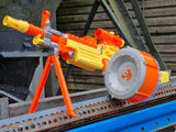 NERF Bullet Elite Soft Dart Gun 4 Bullets Battery Power REAL Laser Fire Storm Warzone Blaster Toy Gun