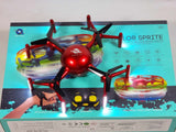 RC Kids Skywriting Model MIRBEST Drone Colour Custom Programming Lights QY66-X09 Radio Control Helicopter With Gesture Control Watch