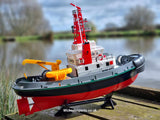 Heng Long 3810 2.4ghz Southampton Work Tug Boat Radio Remote Control Model Yacht WATER SQUIRTING