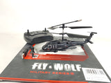 RC Chinook Apache Wolf Model Helicopter Indoor Army Military Model radio Control IR Easy Fly Stealth Toy Drone