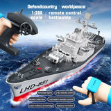 Remote Control RC HT 2879 Army Royal Navy Destroyer Smasher Battle Boat Battleship Model 2.4G Aircraft Carrier