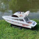 Heng Long Salina Atlantic Yacht Racing Large Radio Control Speed Boat 3867 Twin Motor 2.4ghz Sailing Ship