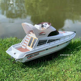 Heng Long Salina Atlantic Yacht Racing Large Radio Control Speed Boat 3867 Twin Motor 2.4ghz Sailing Ship