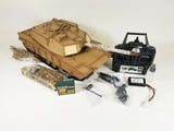 RC Tank 1:16 Scale Model Heng Long Abrams BB Firing Airsoft Smoke Sound Version 6.0s Infrared M1A2