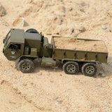 RC Military Truck Willys Jeep 6WD Off Road 6x6 FY00A Radio Control Army Truck Radio Control 1/12 US Army Model Tank