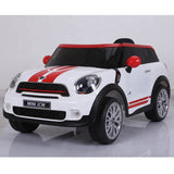 Licensed Mini BMW Cooper S Paceman 12v Battery with Parent Remote Control MP3 USB LED Opening Doors 2.4GHZ