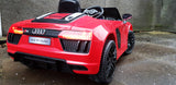 Audi R8 Spyder Super Sports Car Kids Ride On Car 12V Lights Parental Remote MP3