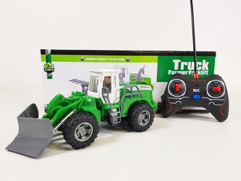 UK NEW Radio Control Farm RC Truck Excavator Digger Bulldozer Remote Control Toy