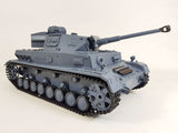 3859-1 HENG LONG 7.0V Panzer IV F2 Radio Remote Control BB Shoot Tank 1/16 2.4G Smoking Infrared