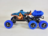 UK SMOKING SHARK Monster Truck Large Remote Control RC 4WD Big Wheel Toy Car RTR