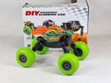 RC Monster Truck - Transformer Dinosaur 4WD 2.4G Rock Crawling Pond Swimmer Mega Buggy