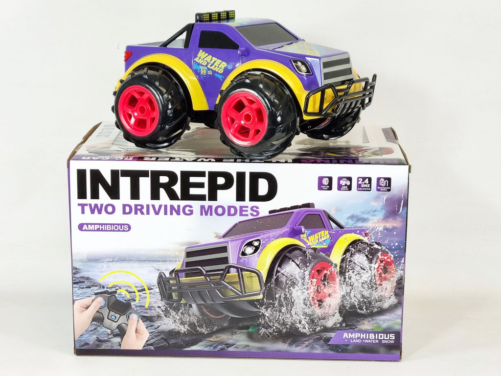 Water Proof Remote Control RC 4WD Monster Truck 1:14 Amphibious Race C ...
