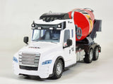 remote control cement concrete mixer truck wagon rc lorry kids toy dump truck play set