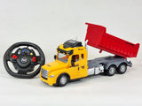 radio control rc monster truck lorry dump truck kids toy r/c wagon building site toy set