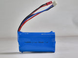 Replacement RS 7000 Syma Speed boat Battery Pack JST Connection  Li-ion 7.4V 1300mAh