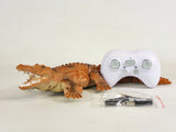 Remote Control RC Discovery Toy RC Crocodile Monster Kids Radio Control Monster Jurassic Park Bait Boat Prank Swimming alligator