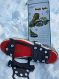 Wicked Imports Anti Slip Spikey Snow and Ice Shoe Grips for Winter Hill Terrain Slippery Ground Sleet Show Crampon Cleets