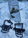 Wicked Imports Anti Slip Spikey Snow and Ice Shoe Grips for Winter Hill Terrain Slippery Ground Sleet Show Crampon Cleets