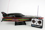 28" Twin Motor Radio Control RC S2 7000 BLACK Stealth FAST Racing RS Speed Boat