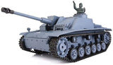 RC Model Tank Heng Long 1:16 Stug 3 Sturmgeschütz III vers. G grey BB+IR (metal tracks) PRO upgraded version