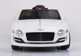 12v White Black Licensed Bentley EXP12 Concept Ride on Car with Parental Remote Control, MP3, USB, Lambo Doors Working Lights