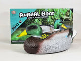 RC Fishing Bait Duck Radio Control 2 in 1 Speed Boat Animal Duck Prank Twin Motor RC speedboat