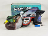 RC Fishing Bait Duck Radio Control 2 in 1 Speed Boat Animal Duck Prank Twin Motor RC speedboat