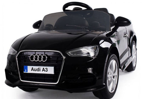 PARENT CONTROLLED RC AUDI A3 LICENSED KIDS RIDE ON CAR 12V TWIN MOTOR BATTERY 2.4G R/C CAR