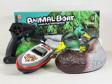 RC Fishing Bait Duck Radio Control 2 in 1 Speed Boat Animal Duck Prank Twin Motor RC speedboat